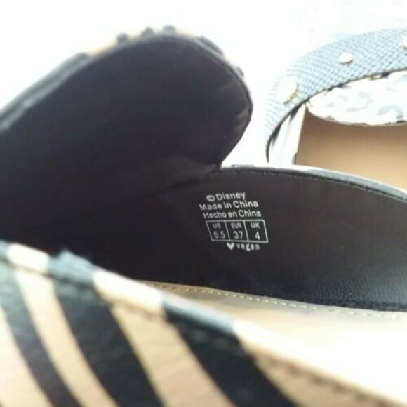 Disney Call It Spring Mule Size 6.5 M Purple Priderock Vegan Animal Print - Picture 5 of 10